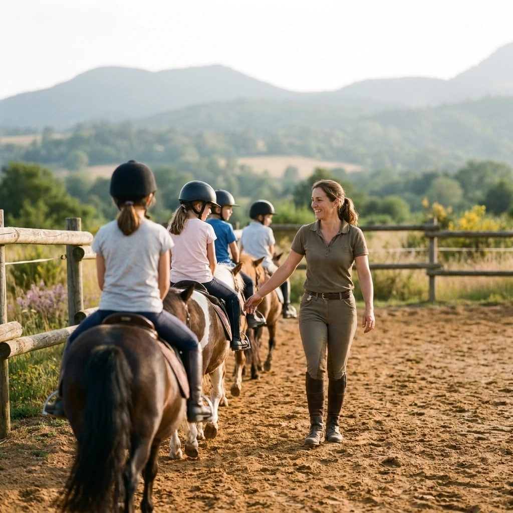Cours de poney à Pont-du-Château, Puy-de-Dôme